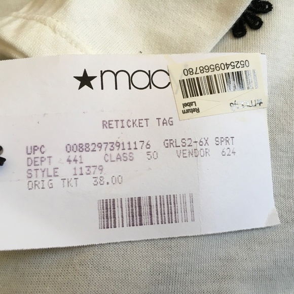 Kids Headquarters 2 Pc. Heart top& leggings set, Little Girl size 5. - Picture 12 of 12